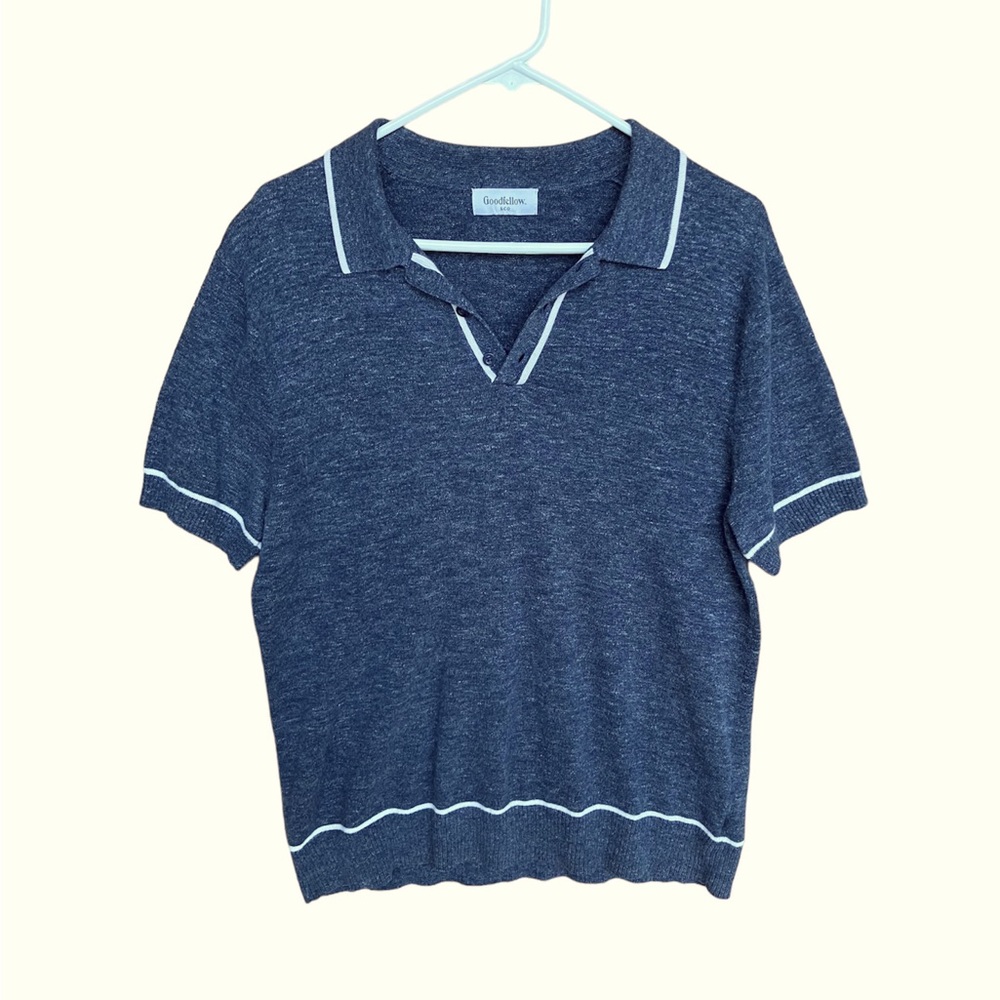 Men’s Goodfellow Short Sleeve Polo Shirt
